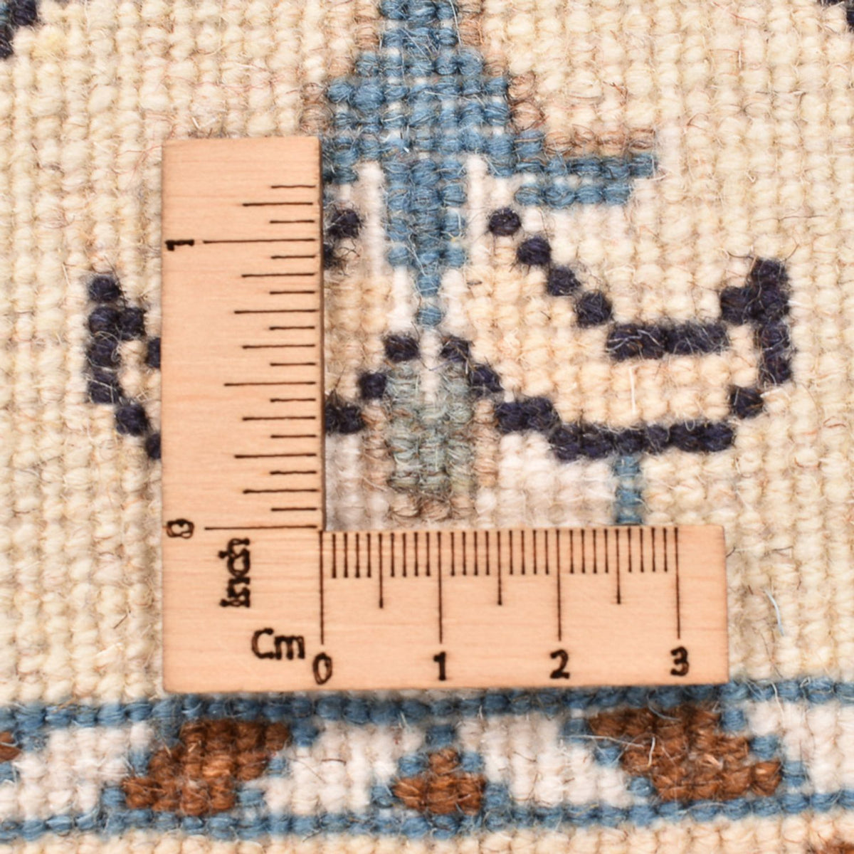 Persisk matta - Nain - 87 x 58 cm - grädde