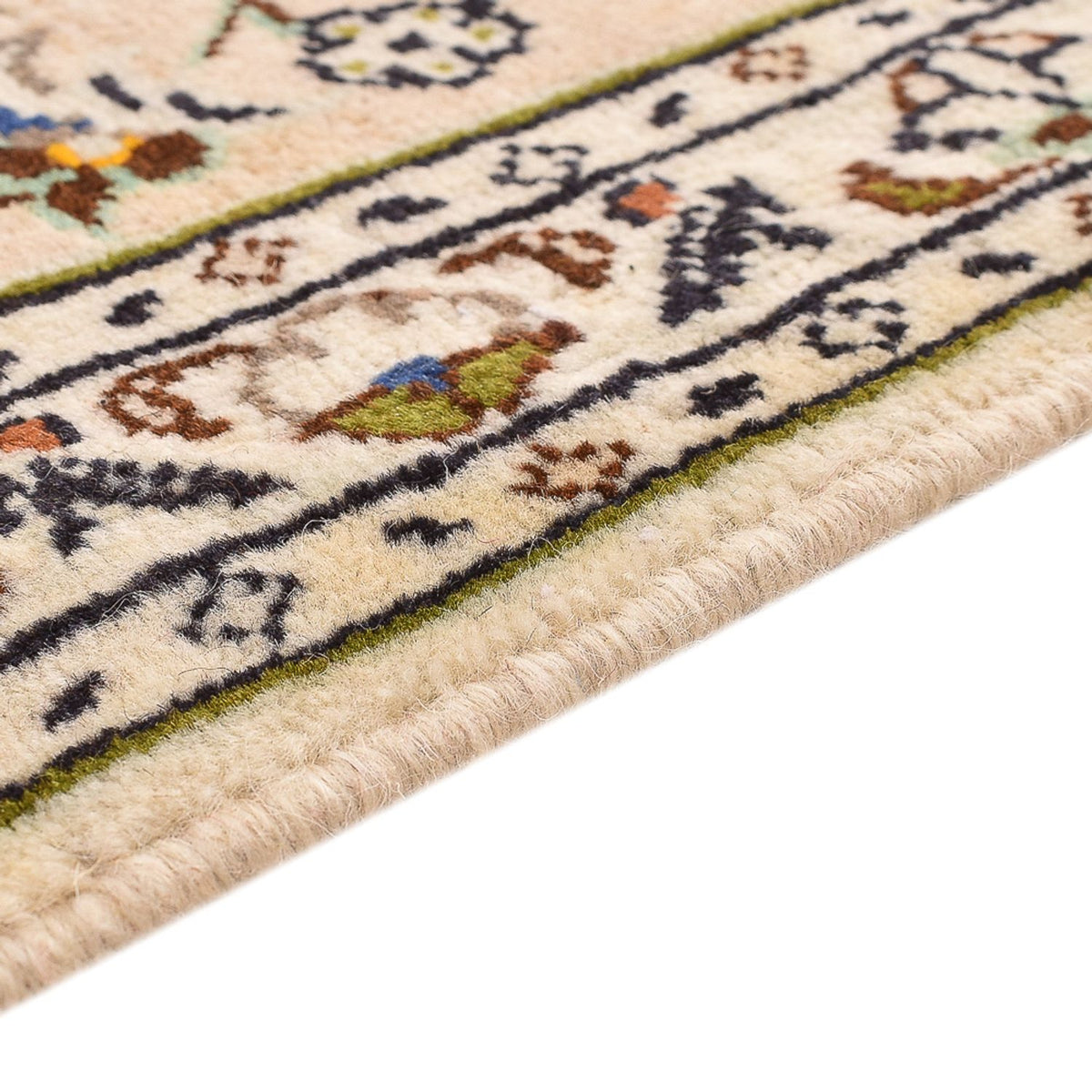 Persiska mattor - Keshan - 290 x 197 cm - mörk beige