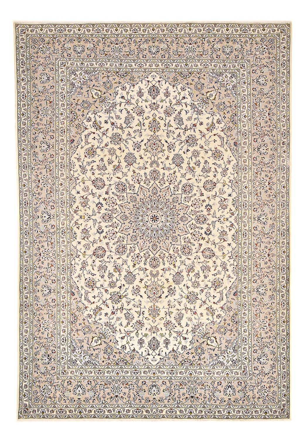 Persiska mattor - Keshan - 355 x 245 cm - mörk beige