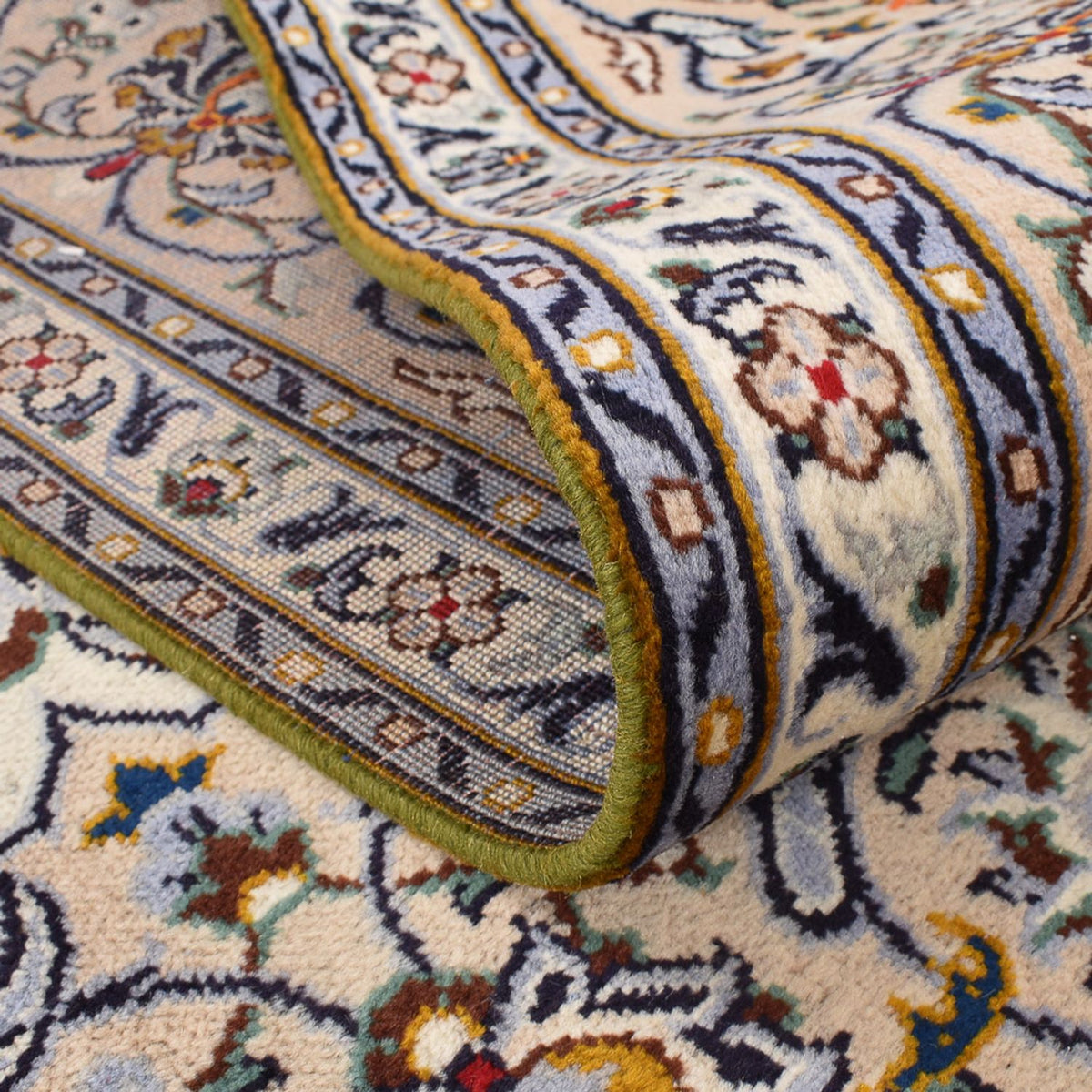 Persiska mattor - Keshan - 360 x 245 cm - mörk beige