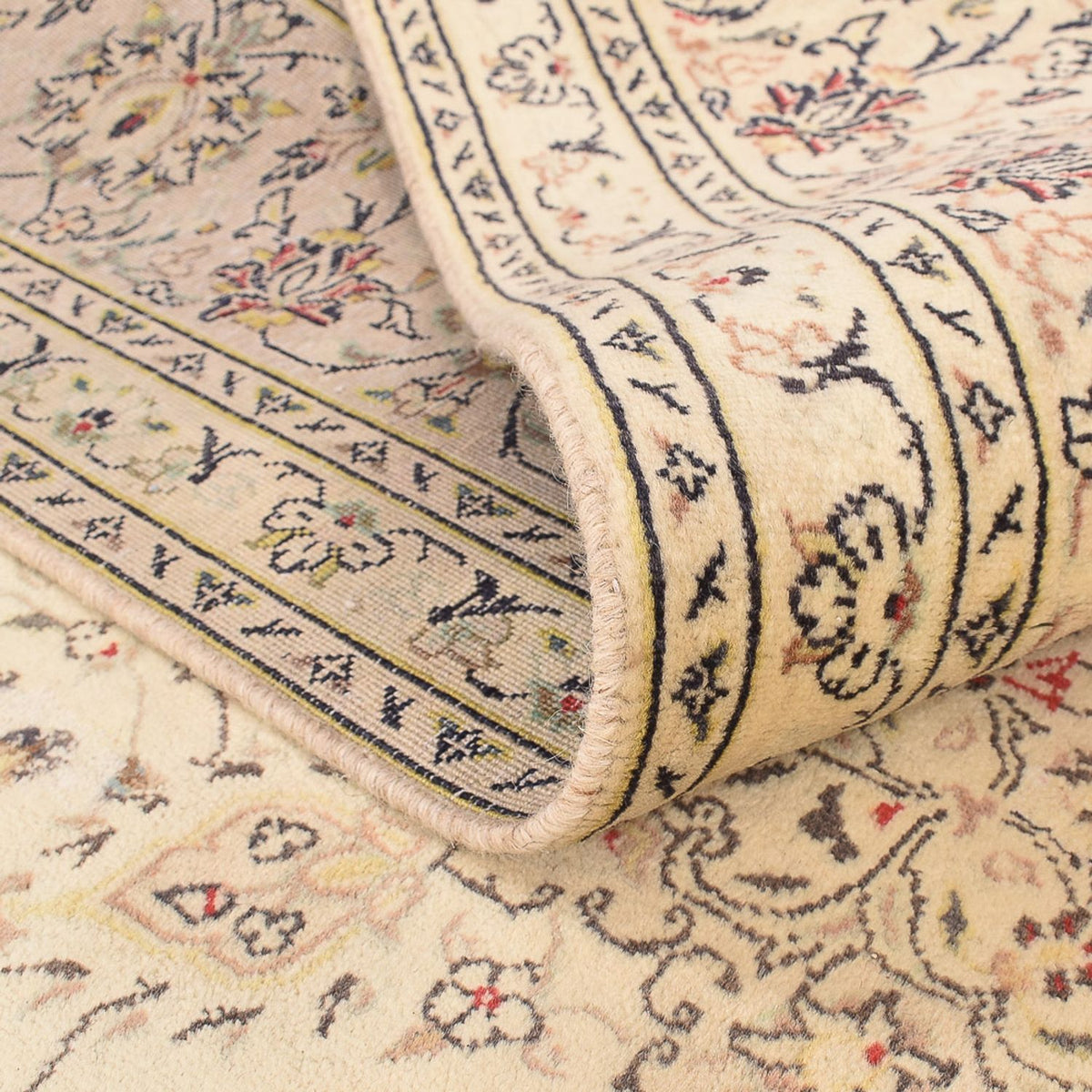 Persiska mattor - Keshan - 301 x 202 cm - beige