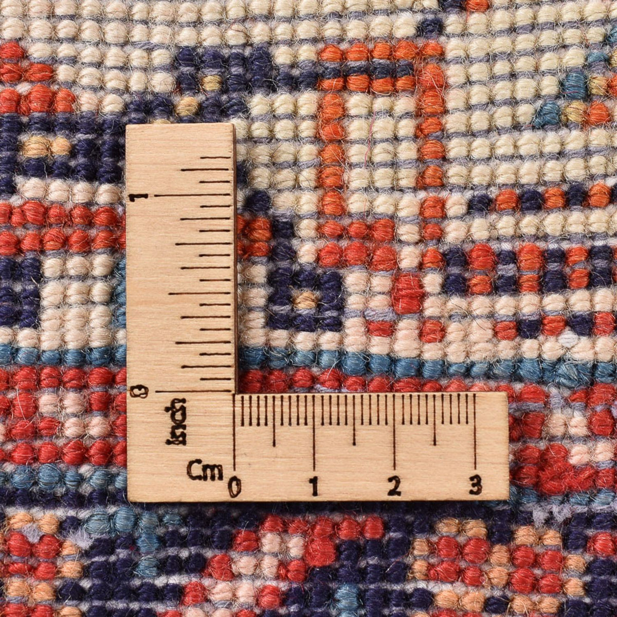 Persisk matta - Mir - 295 x 188 cm - mörkröd