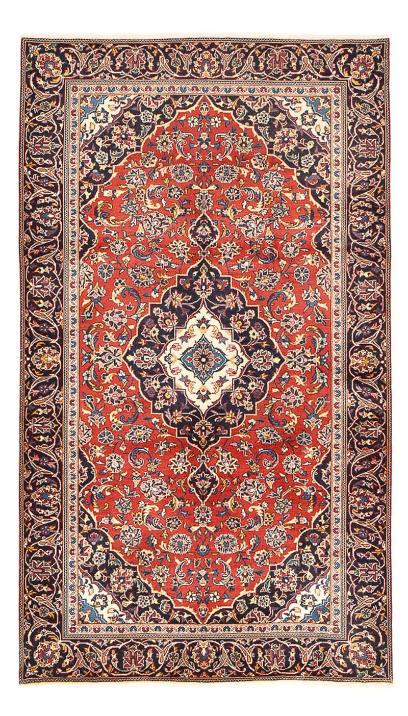 Persiska mattor - Keshan - 243 x 140 cm - röd