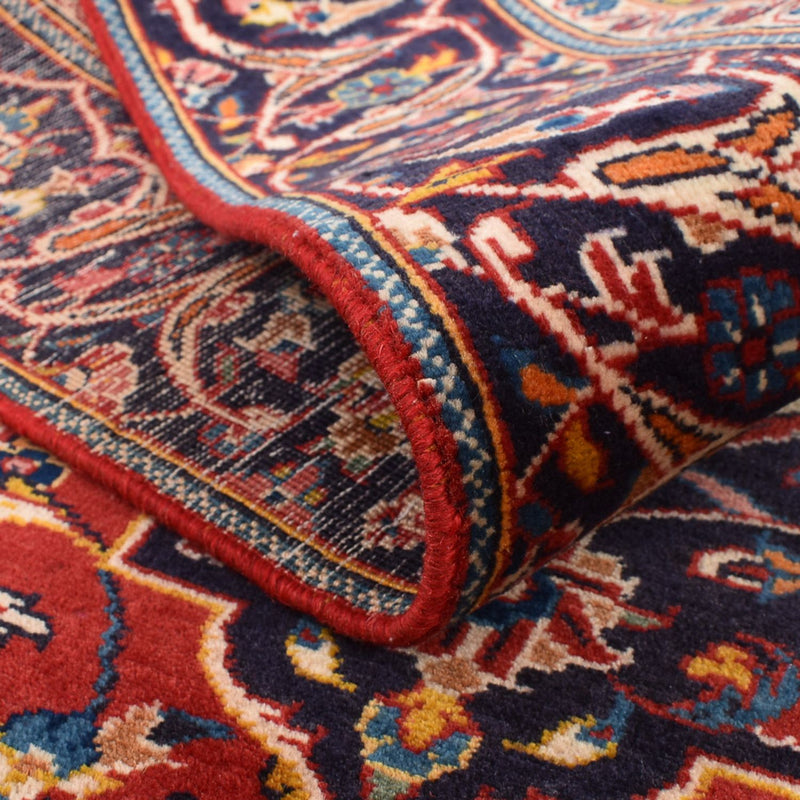 Persiska mattor - Keshan - 243 x 140 cm - röd