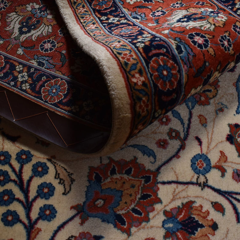 Persisk matta - Ghom - 292 x 210 cm - sand