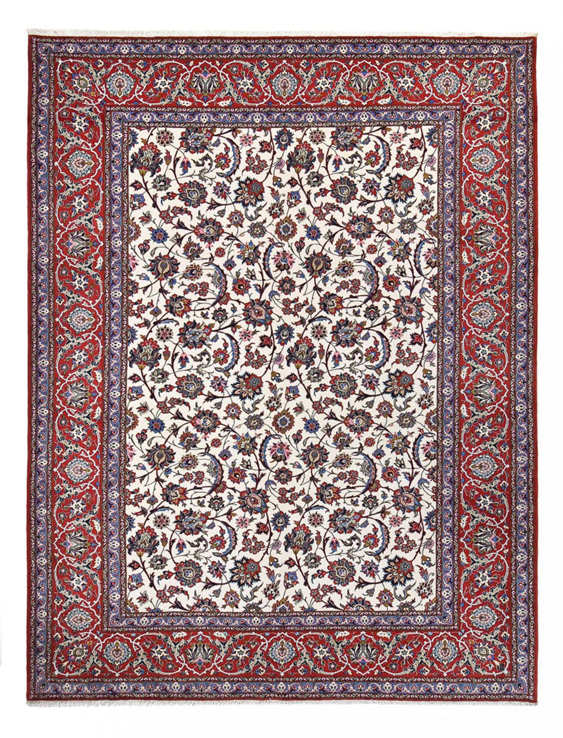 Persisk matta - Isfahan - Premium - 398 x 298 cm - rost