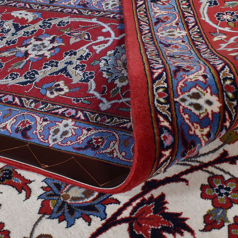 Persisk matta - Isfahan - Premium - 398 x 298 cm - rost