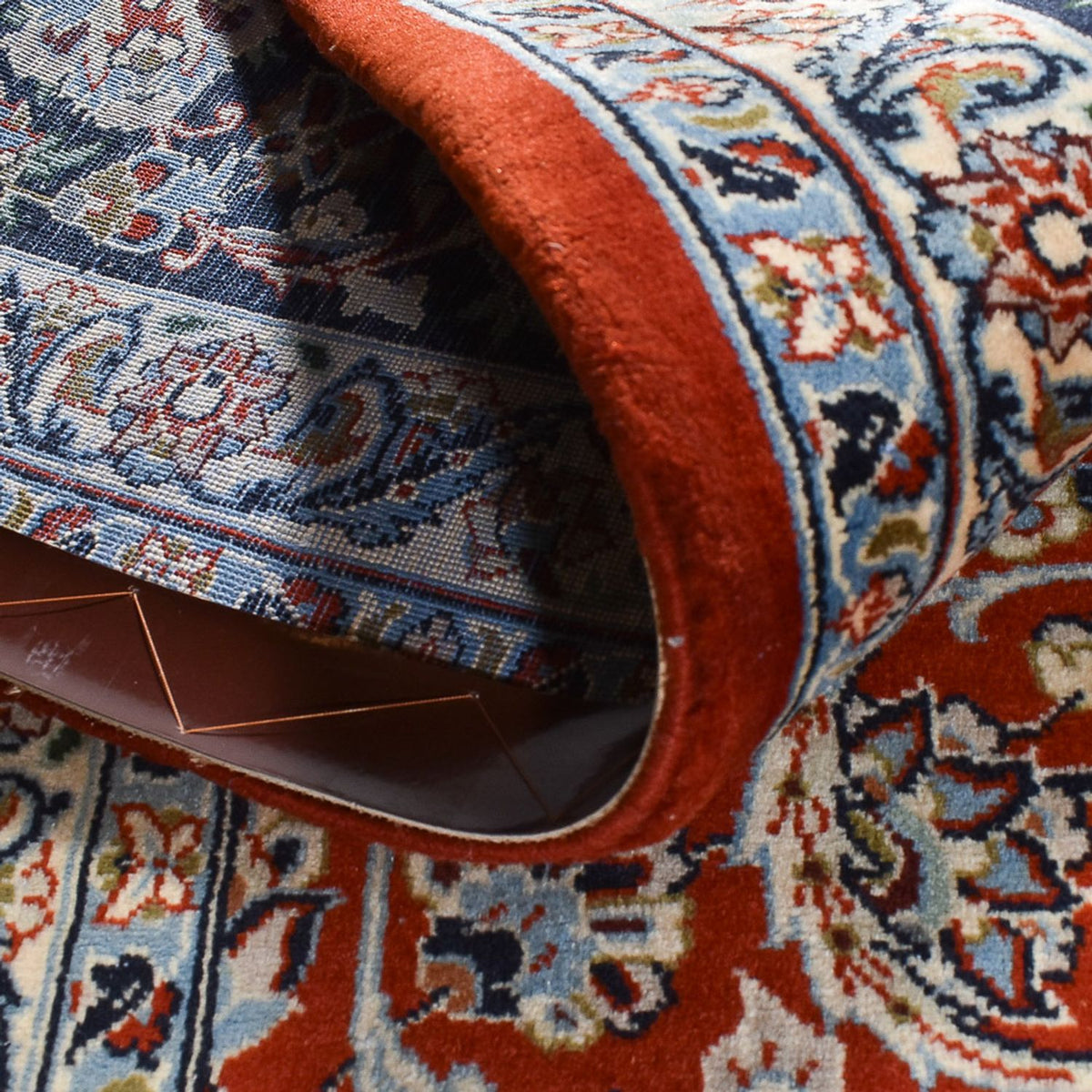 Persiska mattor - Keshan - 348 x 253 cm - röd