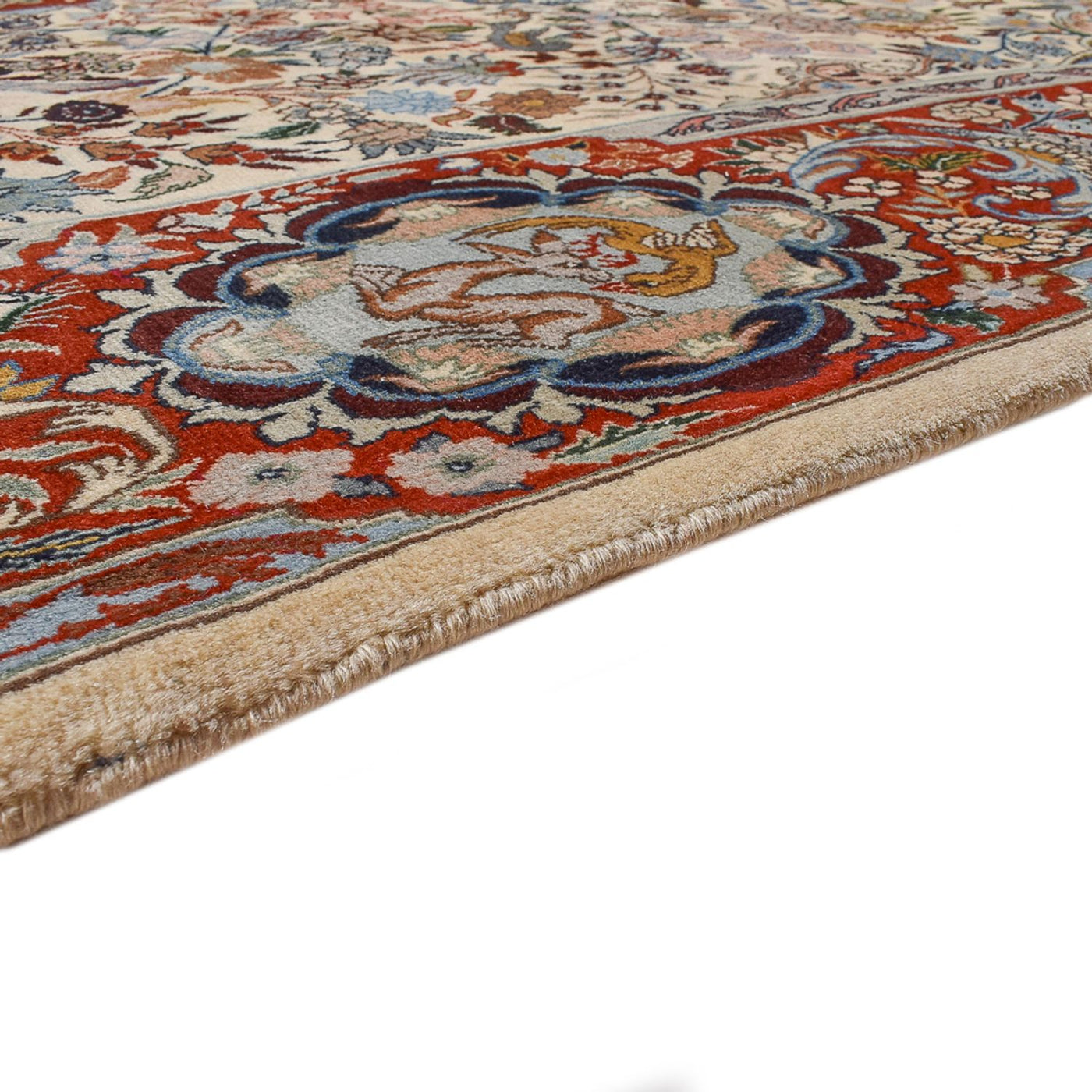 Persiska mattor - Keshan - 373 x 259 cm - sand