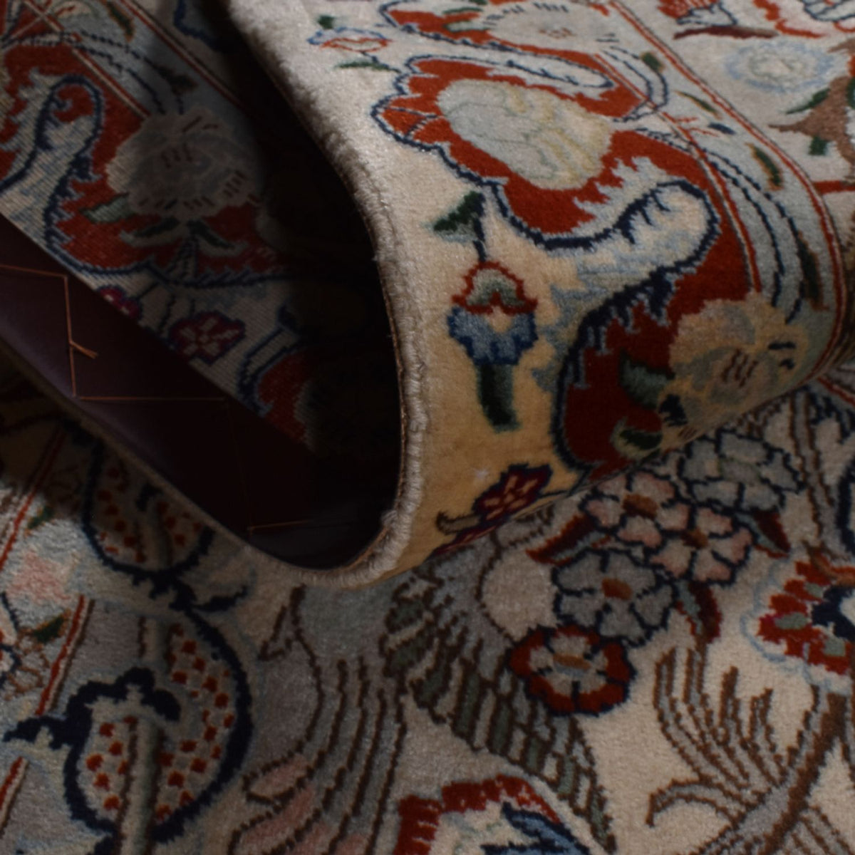 Persiska mattor - Keshan - 301 x 201 cm - sand