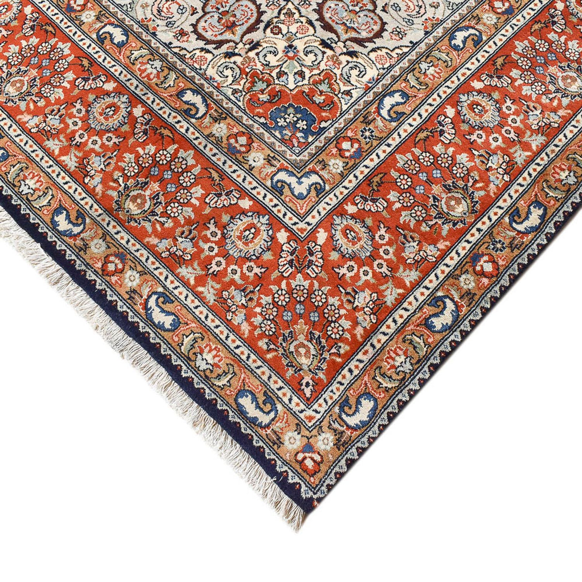 Persisk matta - Classic - 346 x 254 cm - mörkblå