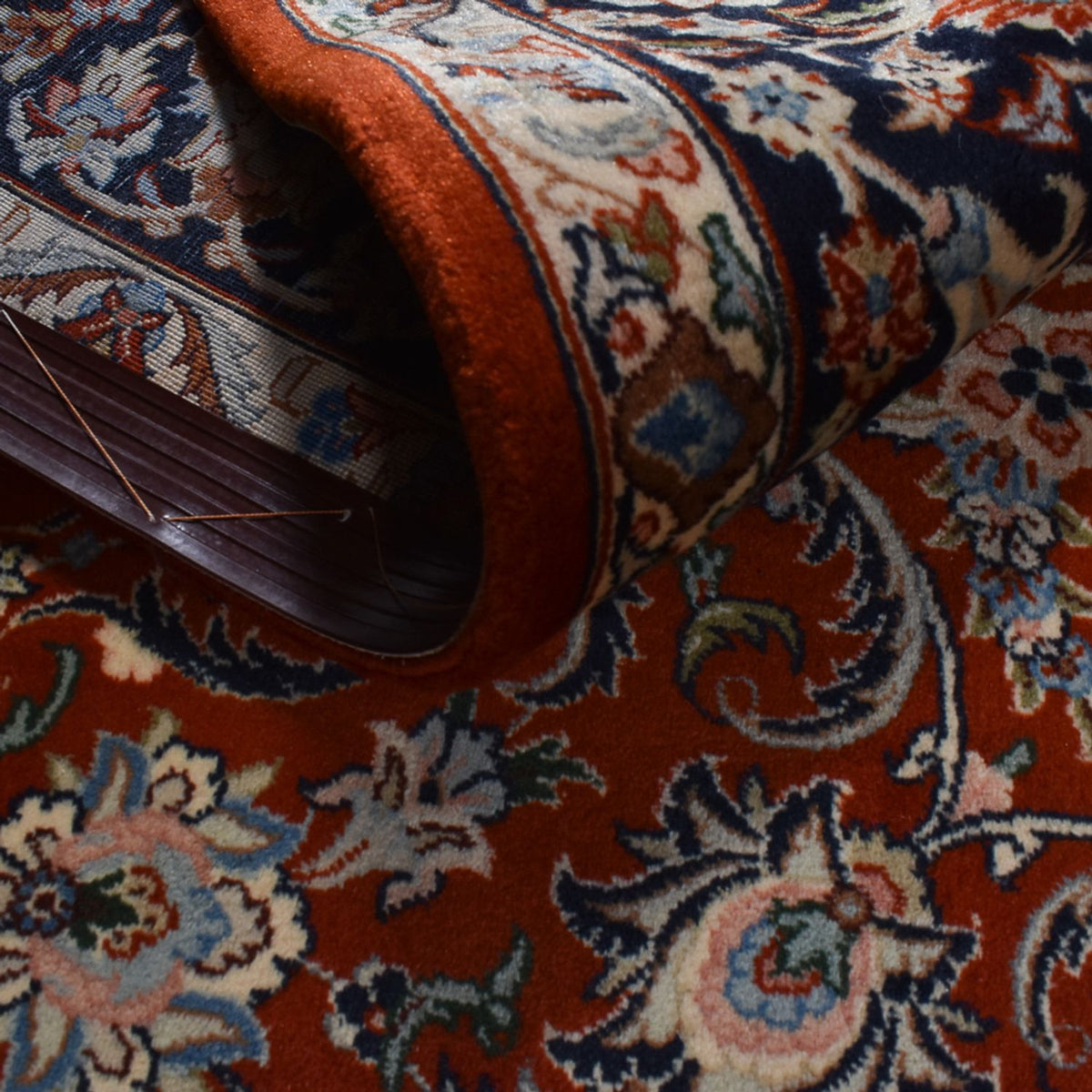 Persisk matta - Isfahan - Premium - 305 x 210 cm - röd