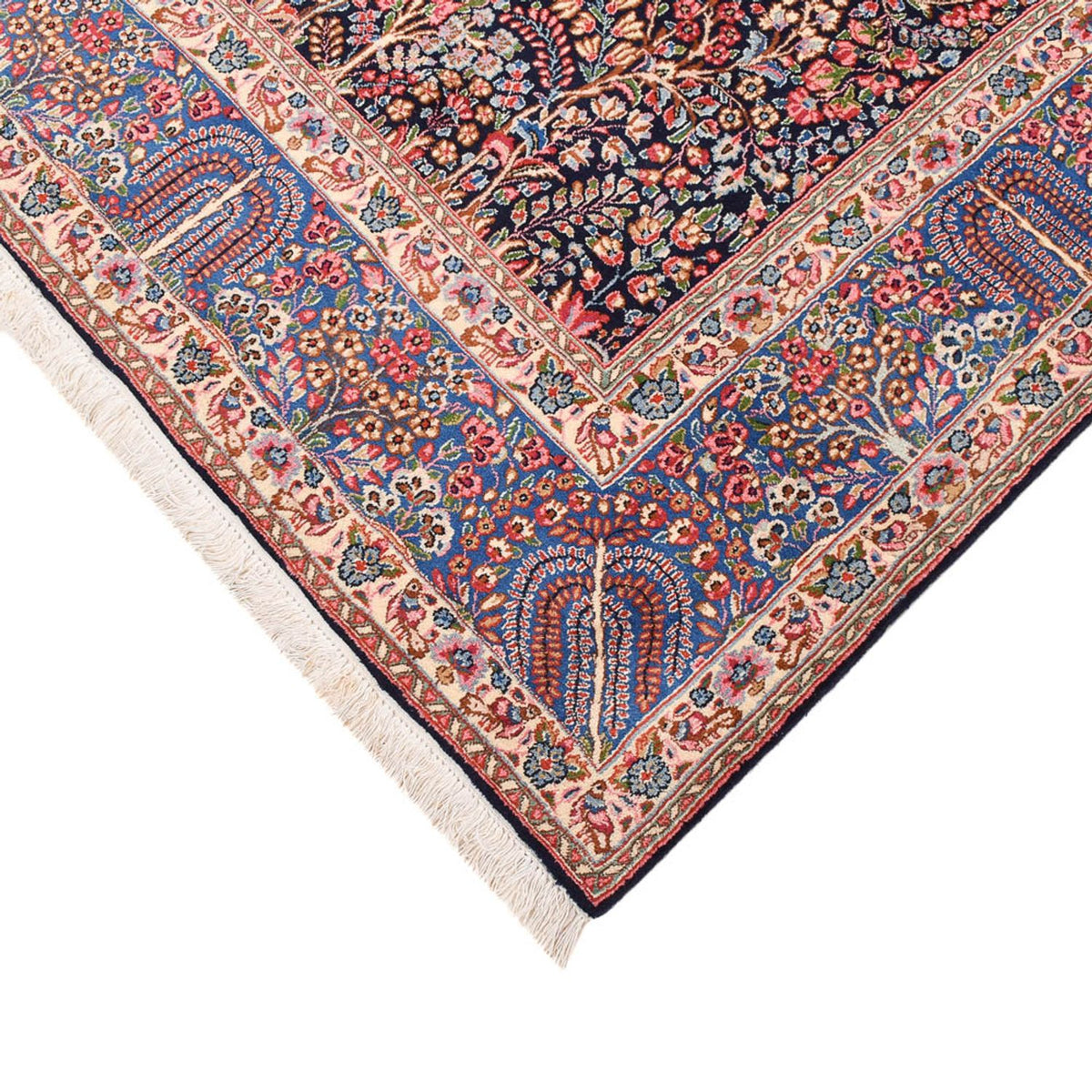 Persisk matta - Royal - 298 x 202 cm - mörkröd