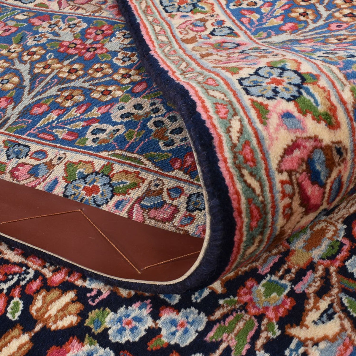 Persisk matta - Royal - 298 x 202 cm - mörkröd