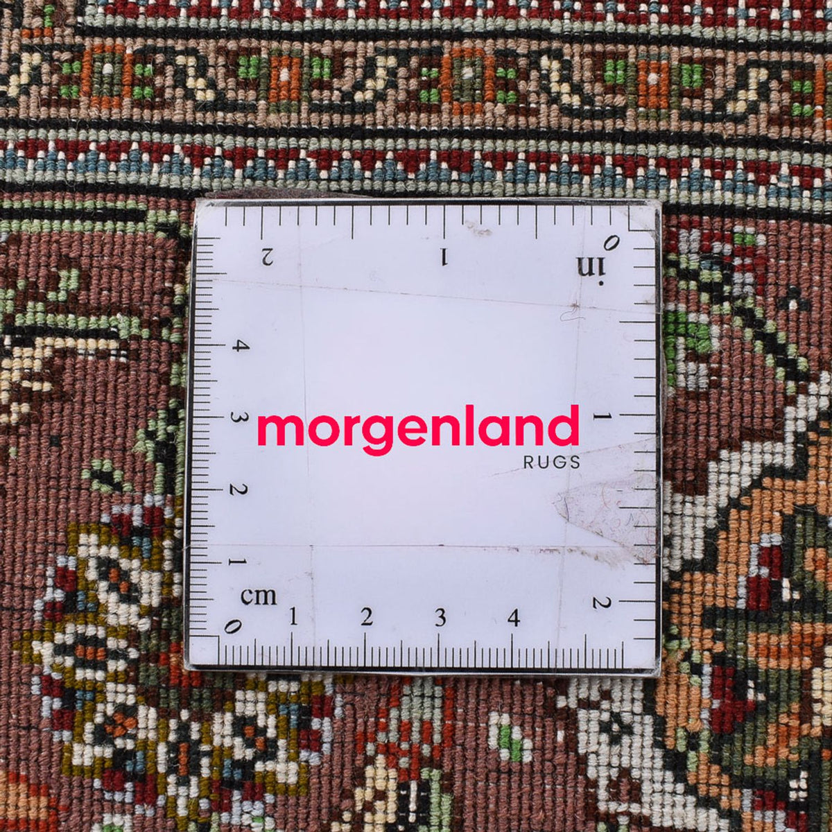 Persisk matta - Tabriz - Royal - 284 x 184 cm - mörk beige