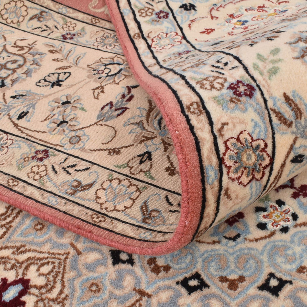 Persisk matta - Nain - Royal - 293 x 202 cm - ljusröd