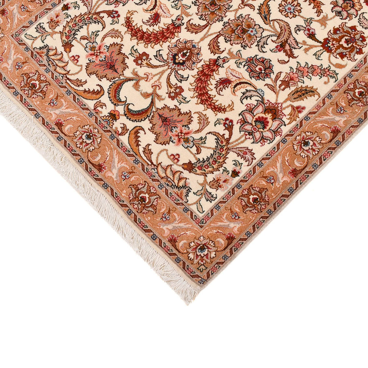 Runner Persisk matta - Tabriz - Premium - 314 x 79 cm - beige