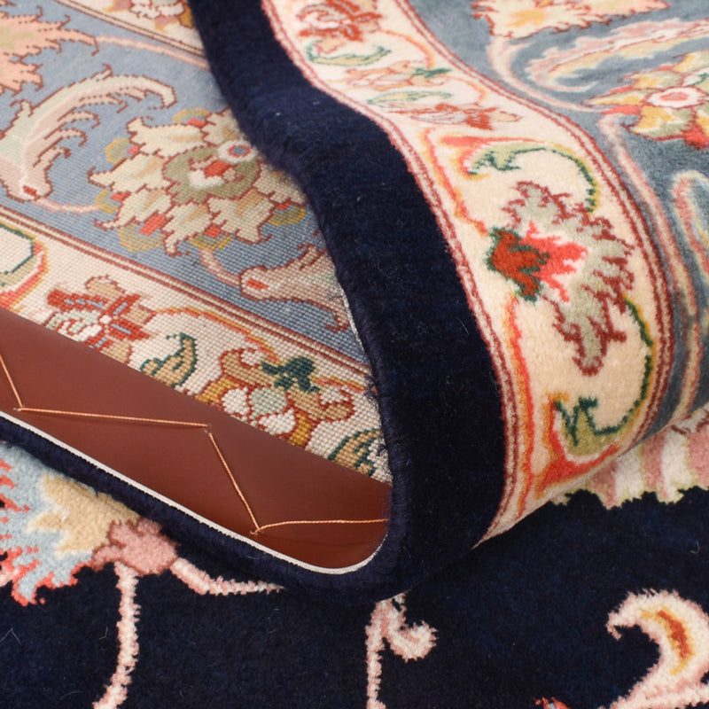 Persisk matta - Bijar - 265 x 170 cm - mörkblå