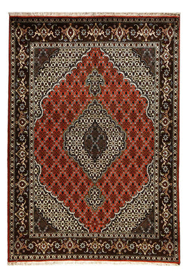 Persisk matta - Tabriz - Royal - 210 x 150 cm - röd