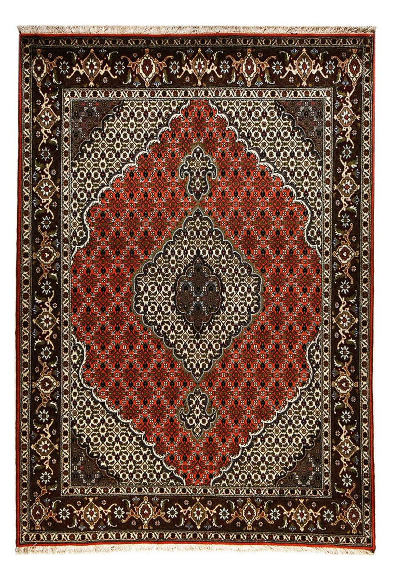 Persisk matta - Tabriz - Royal - 210 x 150 cm - röd
