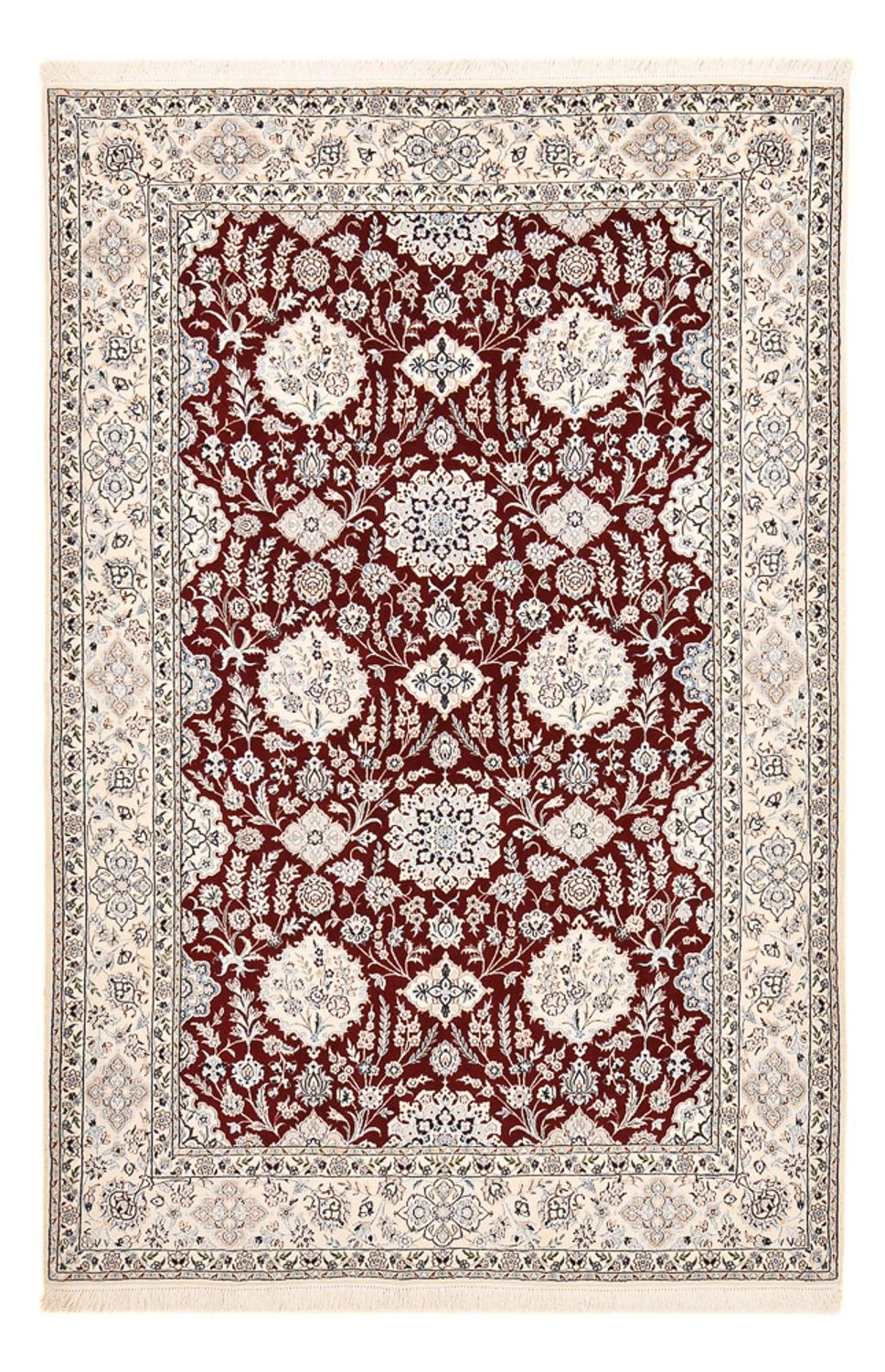 Persisk matta - Nain - Premium - 227 x 146 cm - röd
