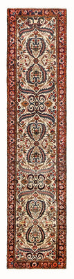 Runner Persisk matta - Nomadic - 345 x 77 cm - mörk beige