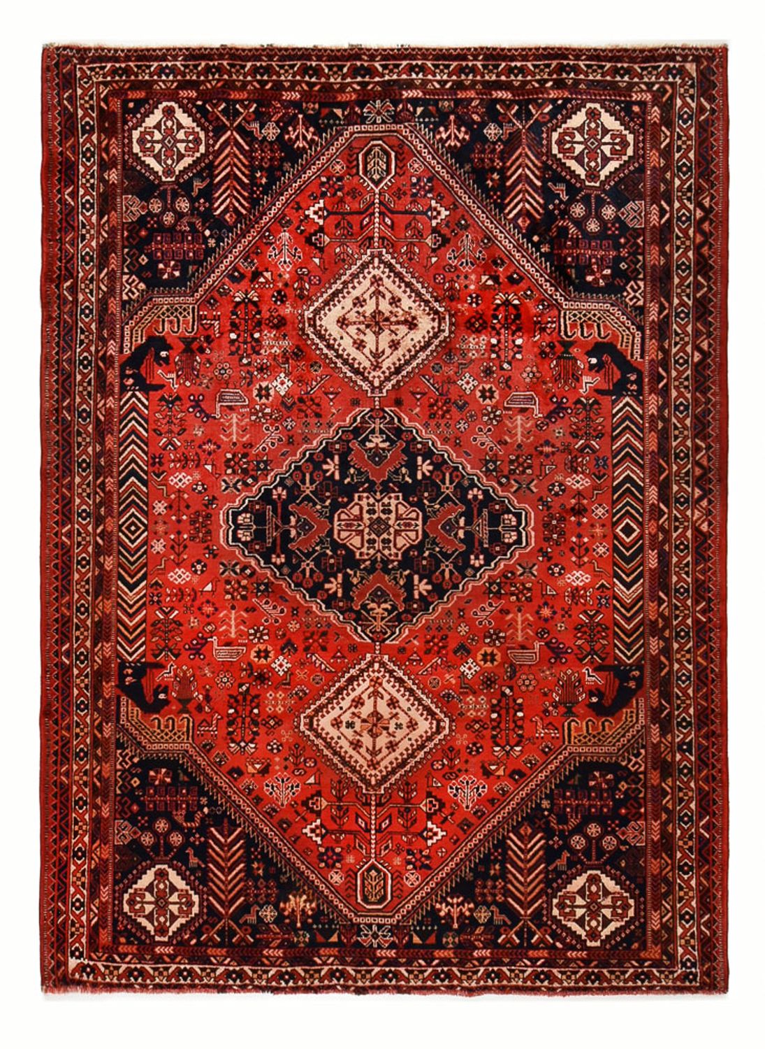 Persisk matta - Nomadic - 286 x 200 cm - röd