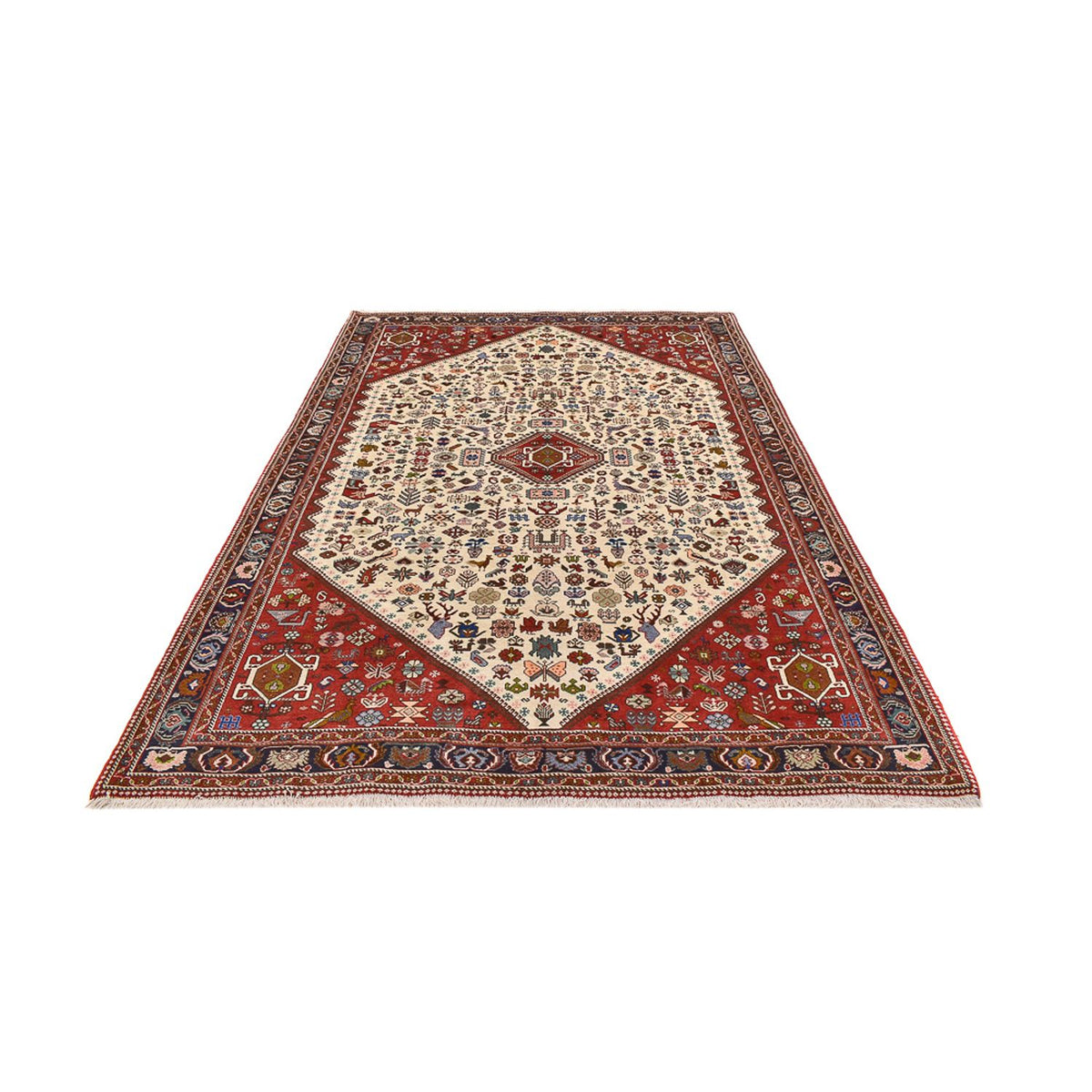 Gabbeh-matta - Kashkuli Persiska - 302 x 208 cm - beige