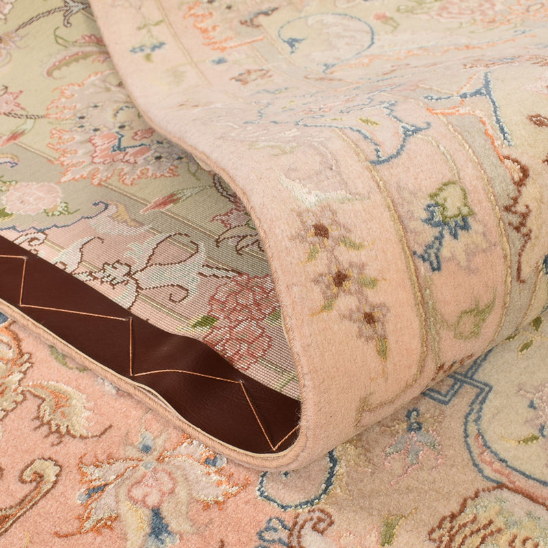 Persisk matta - Tabriz - Royal - 303 x 201 cm - ljusbeige