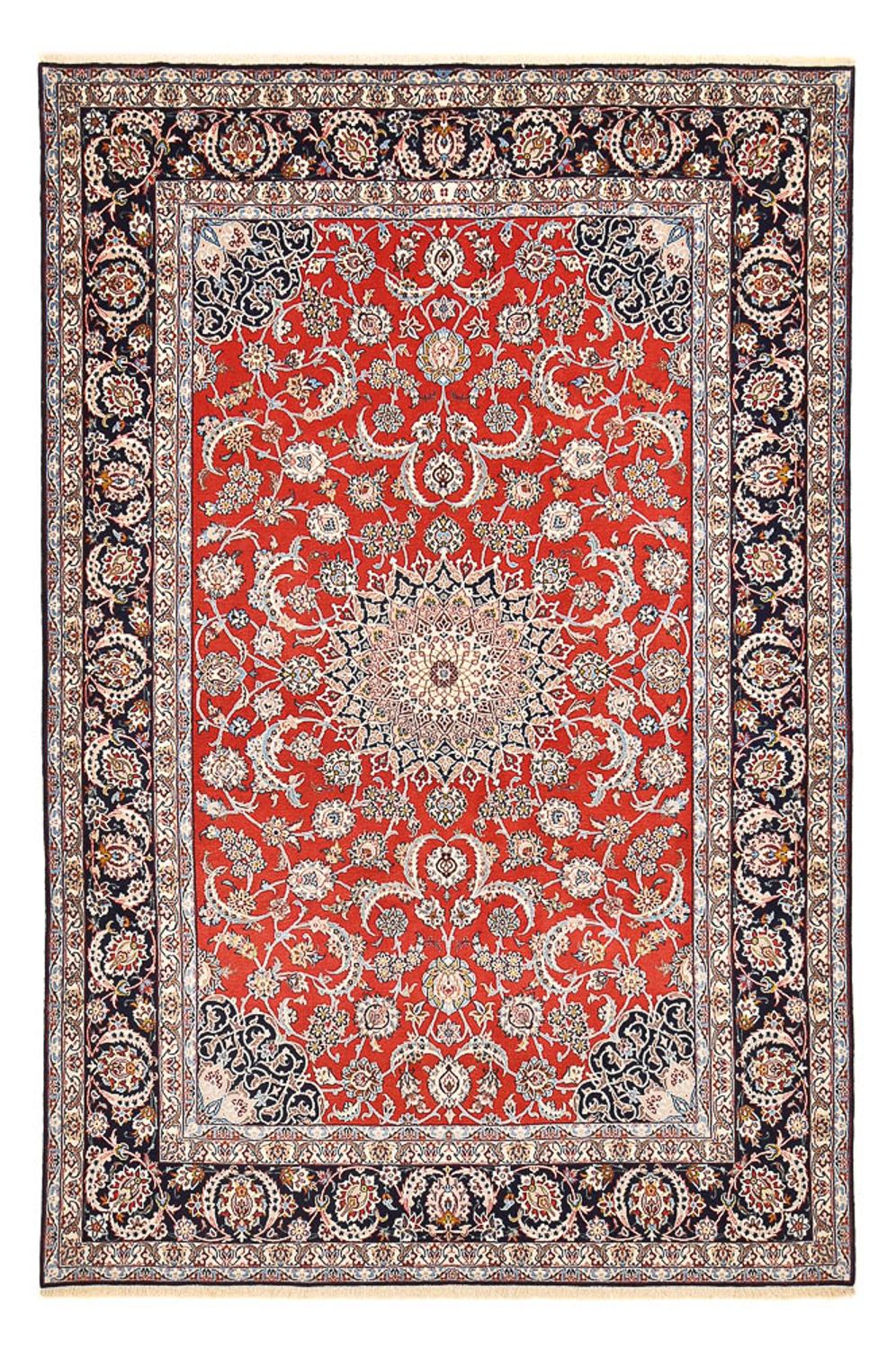 Persisk matta - Isfahan - Premium - 300 x 200 cm - röd