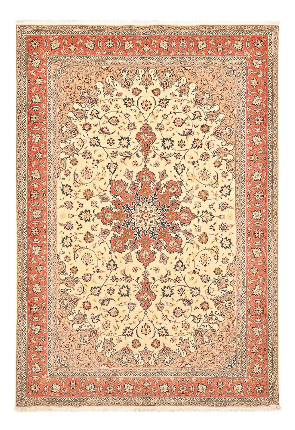 Persisk matta - Tabriz - Royal - 296 x 203 cm - beige