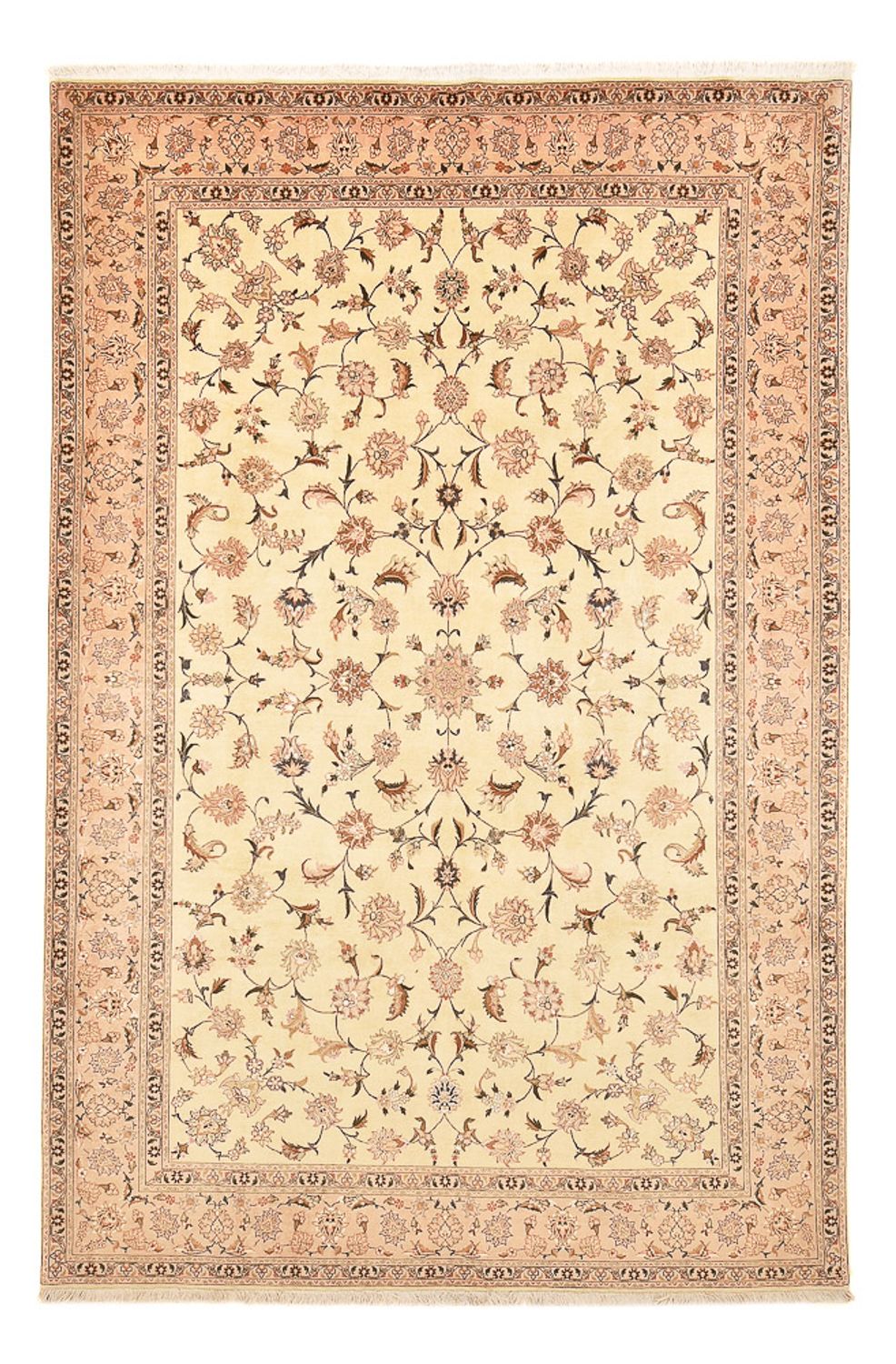 Persiska mattor - Keshan - 305 x 203 cm - beige