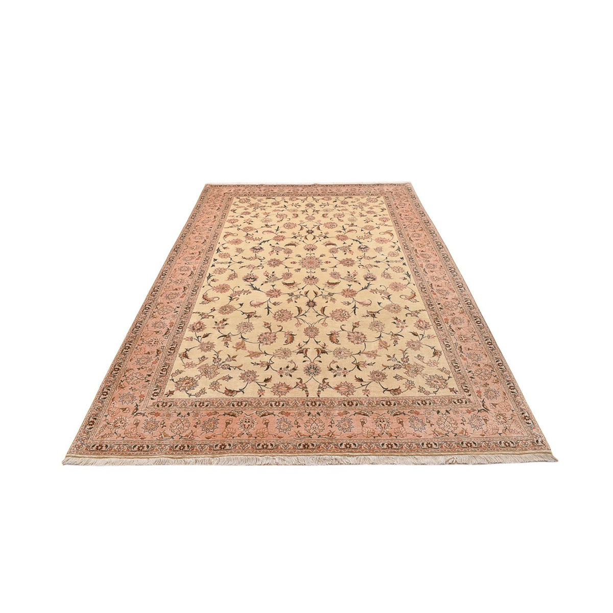 Persiska mattor - Keshan - 305 x 203 cm - beige