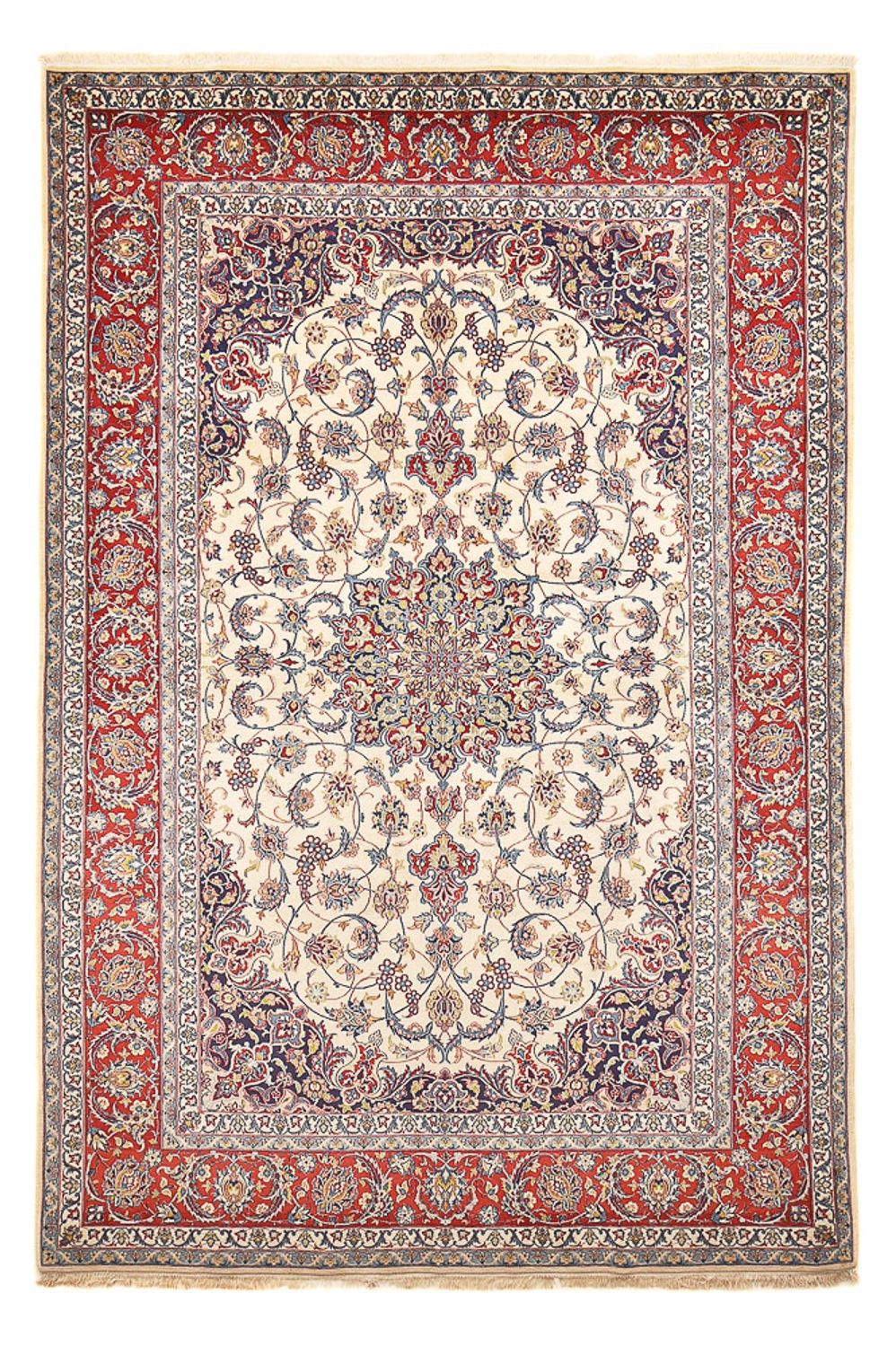 Persisk matta - Isfahan - Premium - 308 x 205 cm - beige