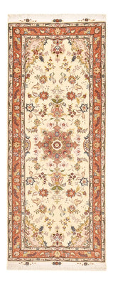 Runner Persisk matta - Tabriz - Royal - 195 x 80 cm - beige