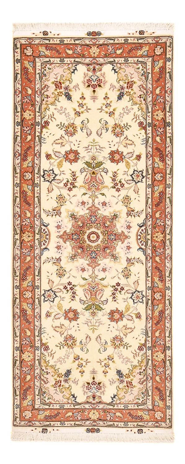 Runner Persisk matta - Tabriz - Royal - 195 x 80 cm - beige
