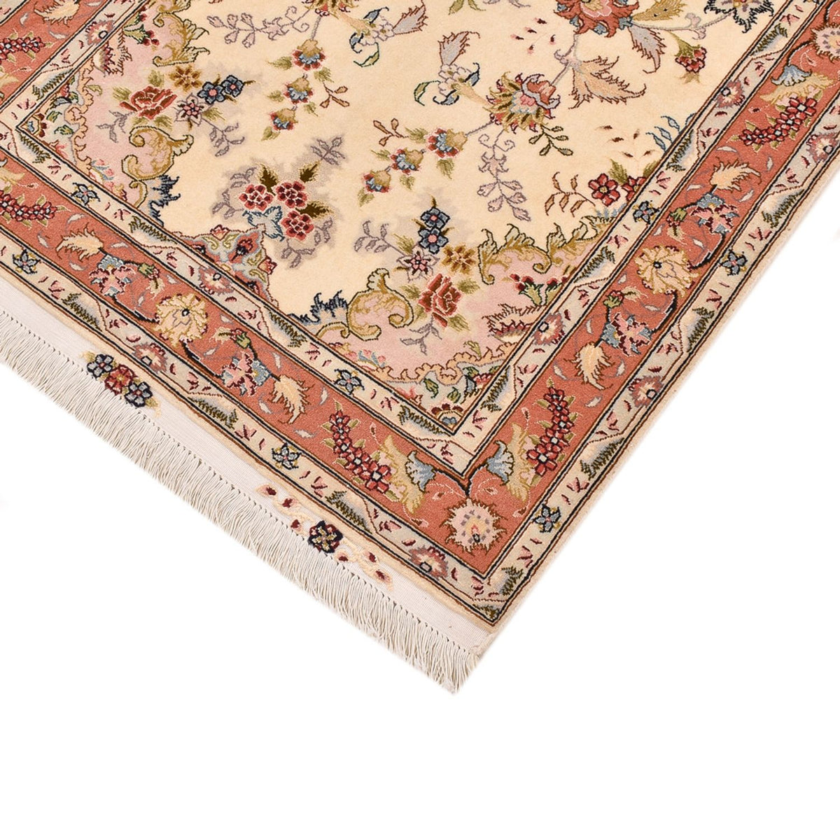 Runner Persisk matta - Tabriz - Royal - 195 x 80 cm - beige