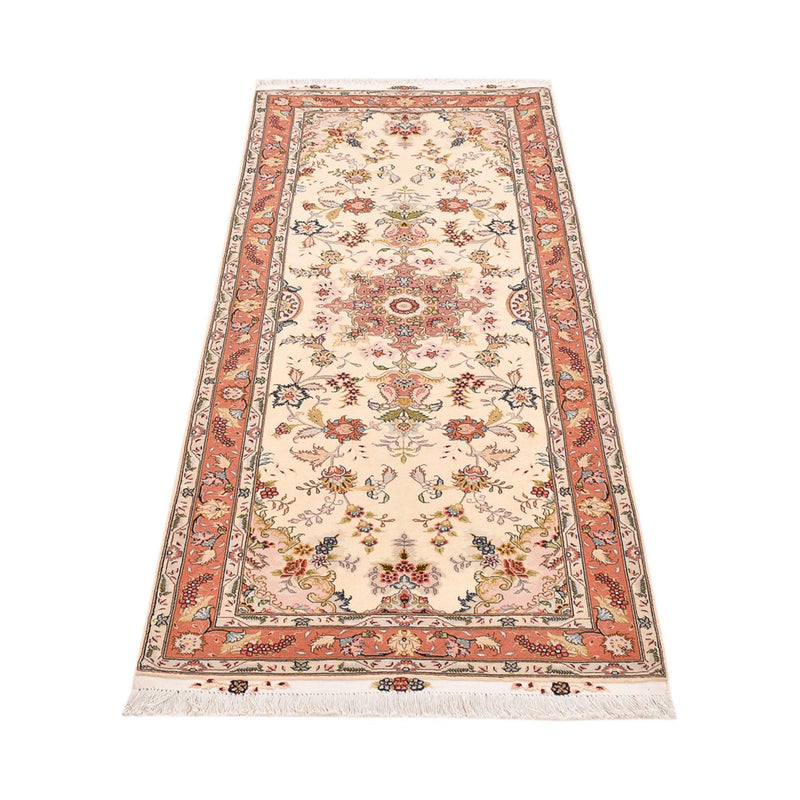 Runner Persisk matta - Tabriz - Royal - 195 x 80 cm - beige
