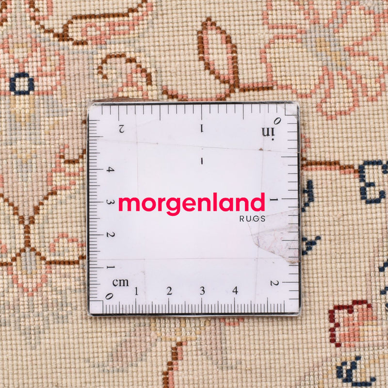 Persisk matta - Tabriz - Royal - 91 x 60 cm - grädde