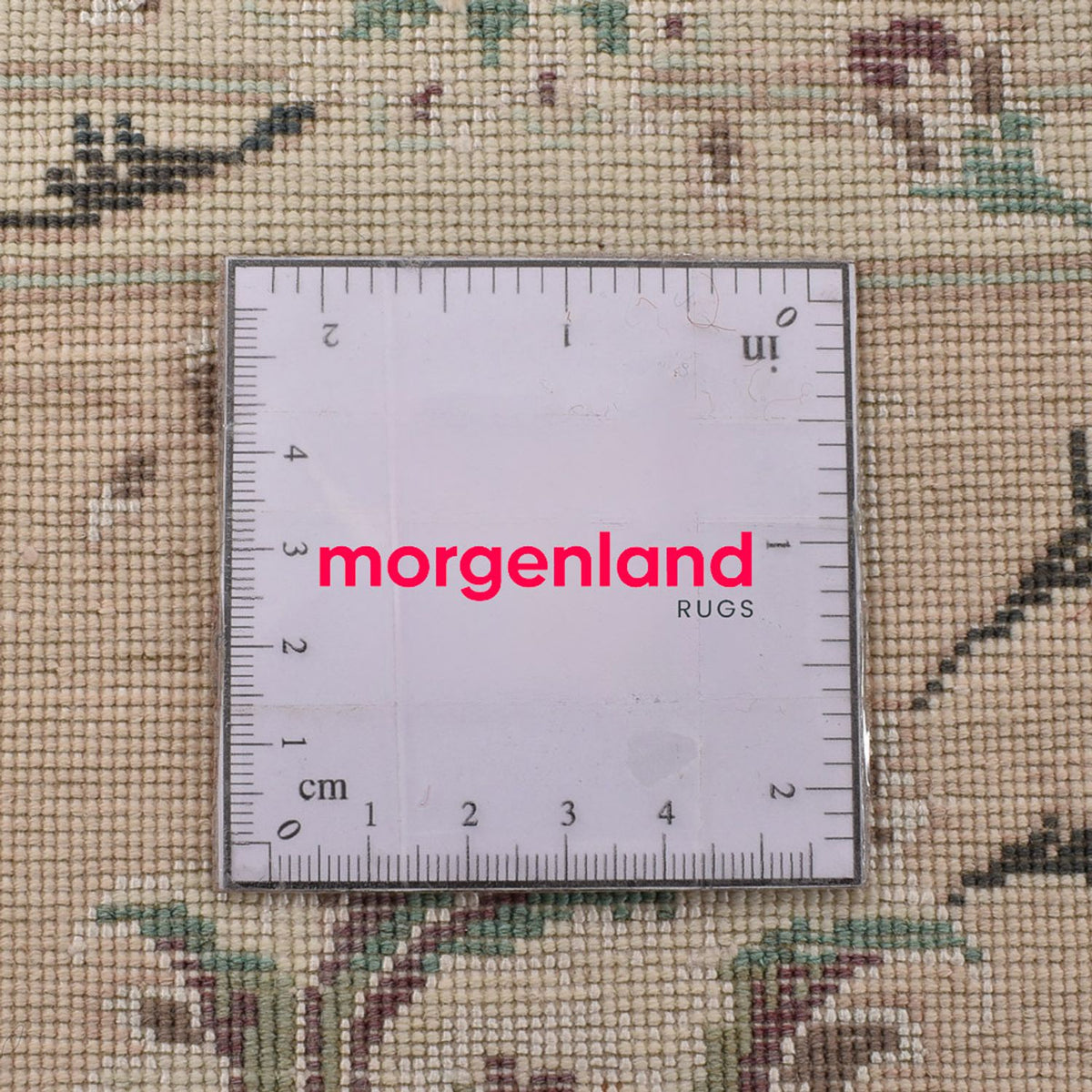 Persisk matta - Tabriz - Royal - 240 x 200 cm - ljusgrön