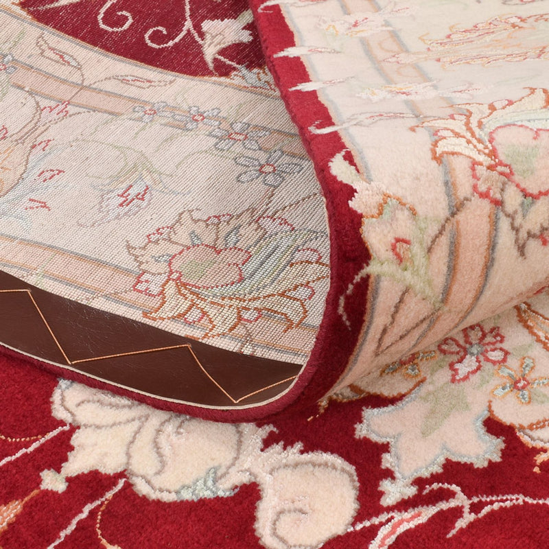 Persisk matta - Tabriz - Royal - 200 x 152 cm - röd