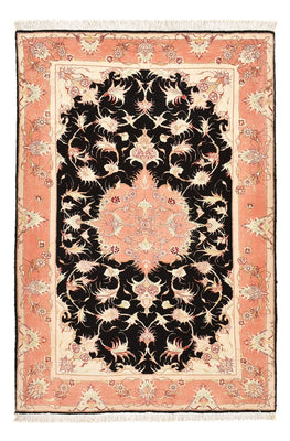 Persisk matta - Tabriz - Royal - 116 x 75 cm - mörkblå
