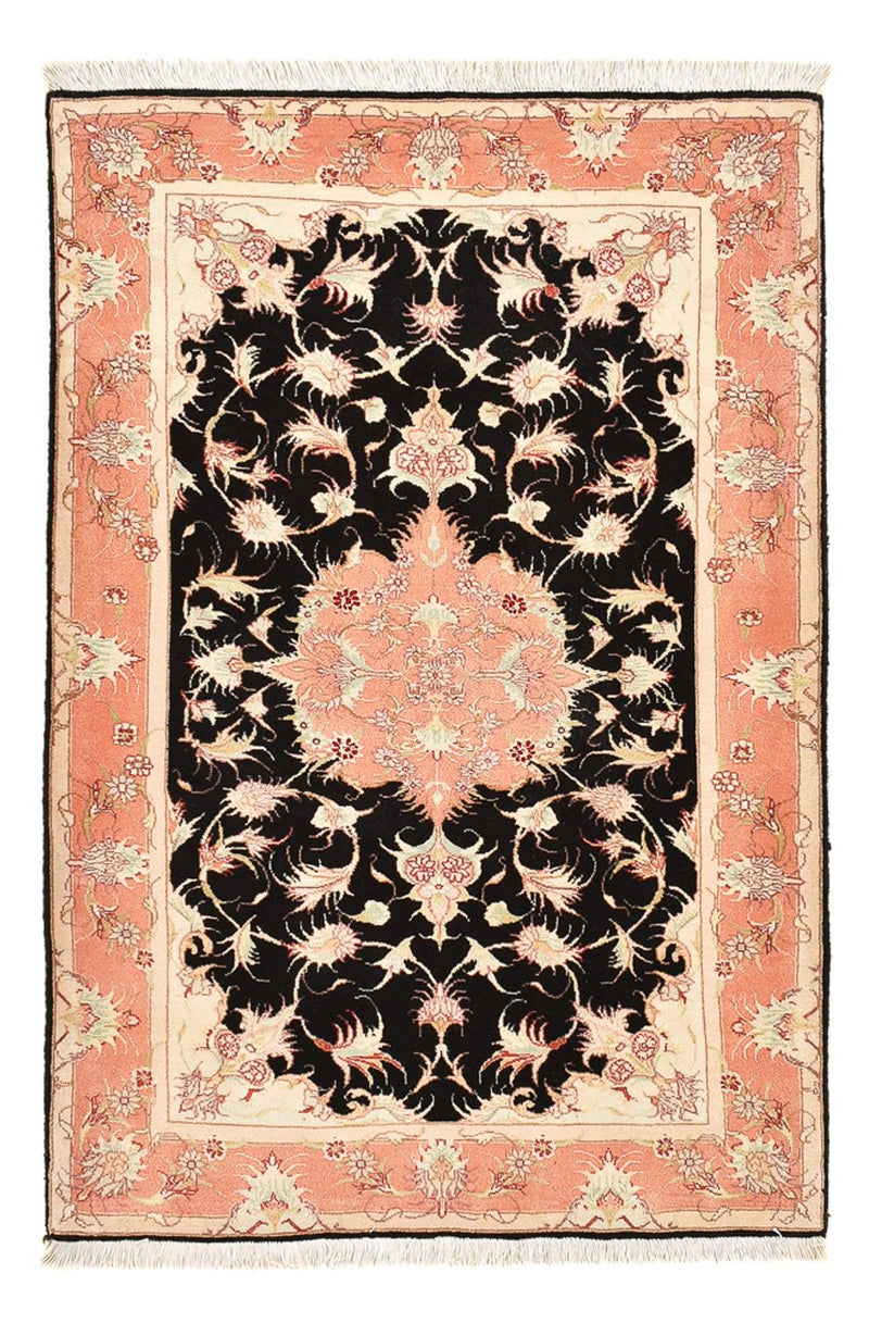 Persisk matta - Tabriz - Royal - 116 x 75 cm - mörkblå