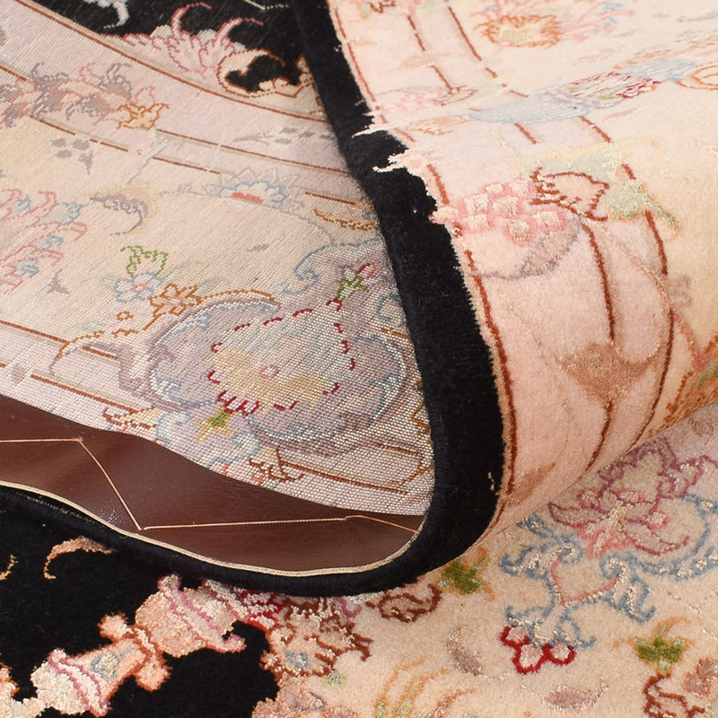 Persisk matta - Tabriz - Royal - 251 x 165 cm - mörkblå