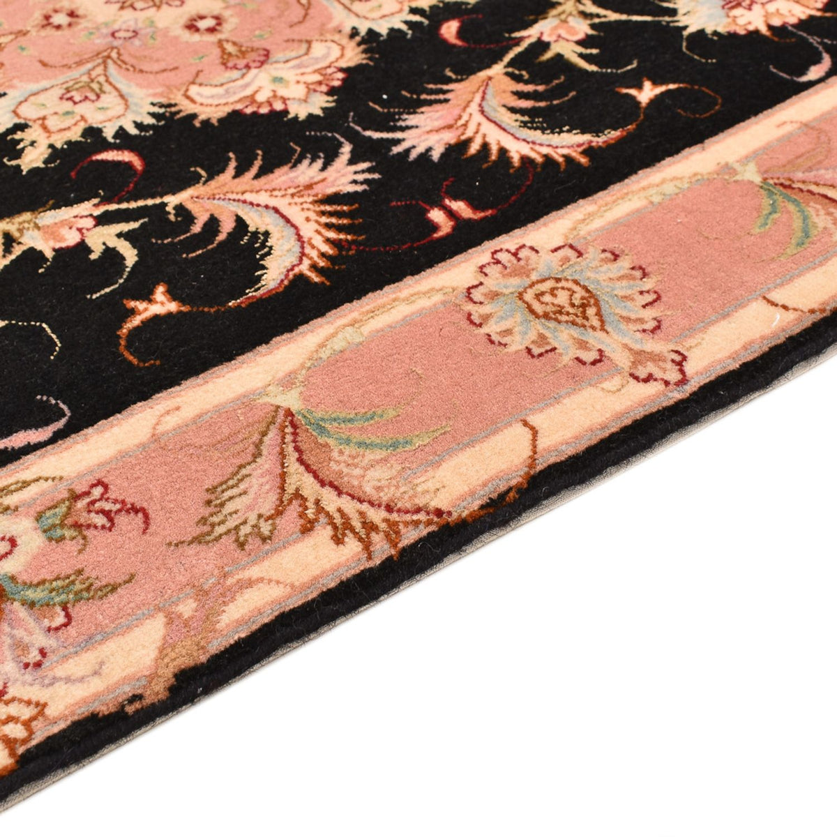 Persisk matta - Tabriz - Royal - 123 x 74 cm - mörkblå