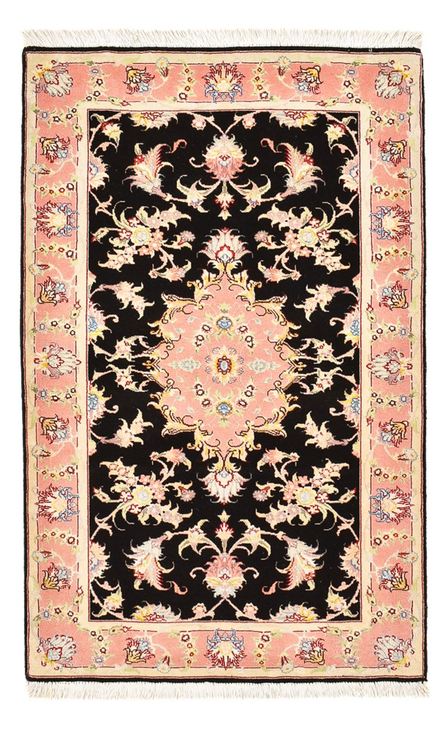 Persisk matta - Tabriz - Royal - 121 x 73 cm - mörkblå