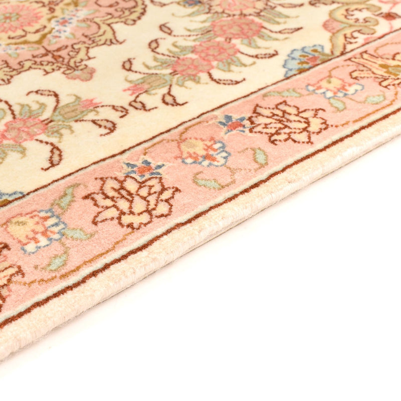 Persisk matta - Tabriz - Royal - 82 x 62 cm - mörk beige