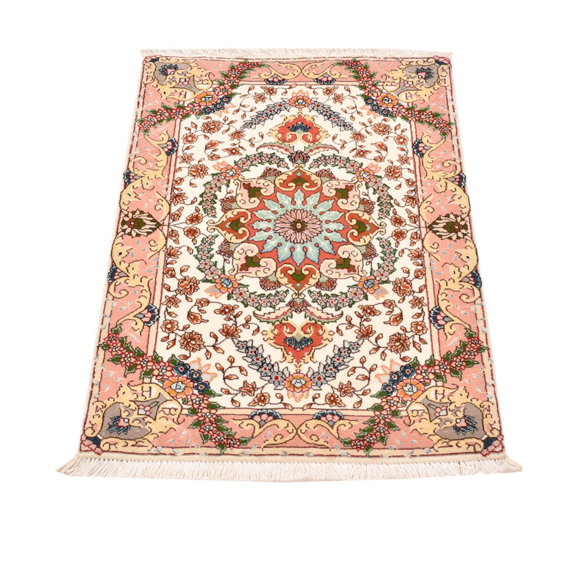 Persisk matta - Tabriz - Royal - 90 x 60 cm - flerfärgad