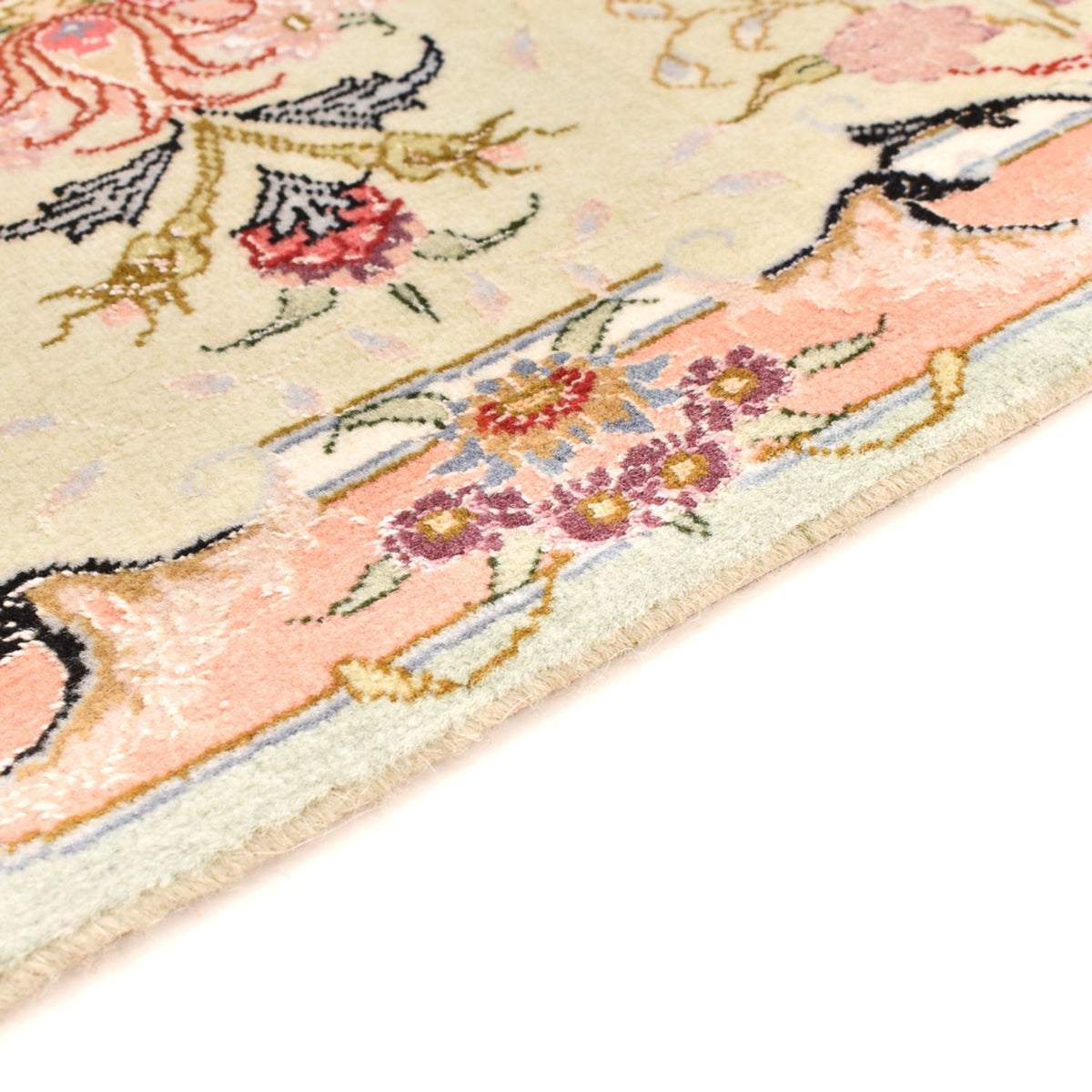 Persisk matta - Tabriz - Royal - 90 x 60 cm - flerfärgad