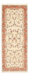 Tabriz - 50 Raj Mattan 80x204cm - Persisk matta - Löpare / Beige / 80 x 204 cm Löpare
